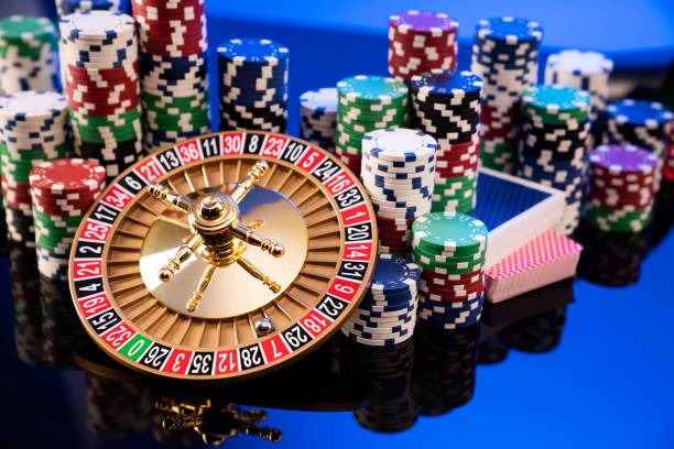 Live casino dealer and multi-camera broadcast studio